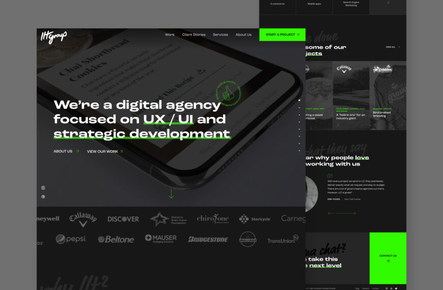 Creative Agency Homepage