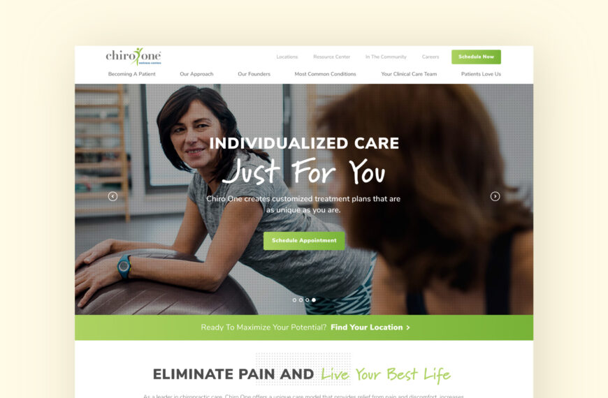 Healthcare Clinics Website